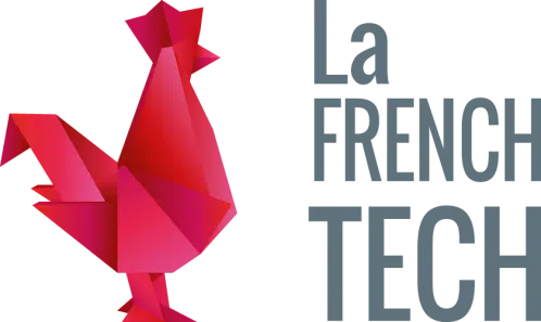 Logo de La French Tech avec coq rouge