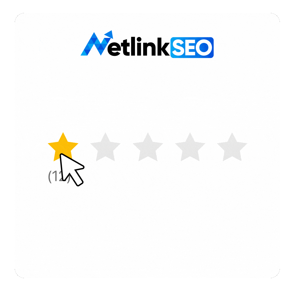 Évaluation une étoile sur cinq NetlinkSEO